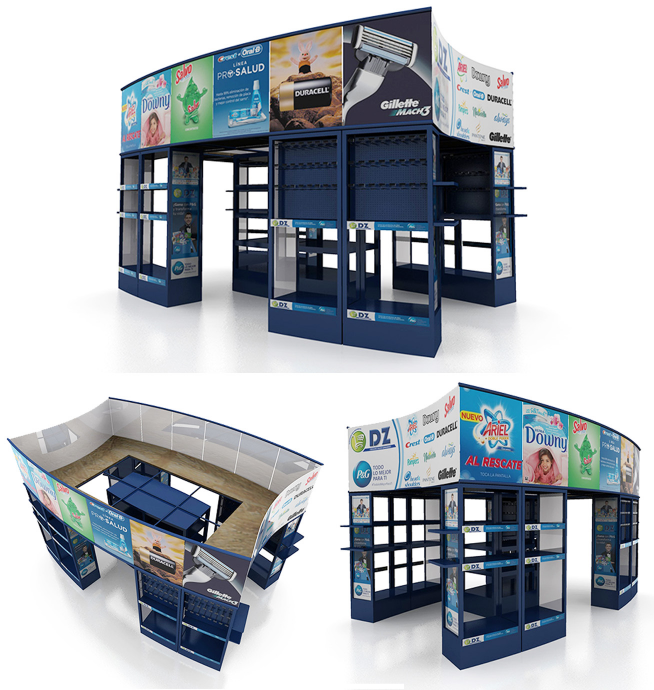 Isla DZ Multimarcas P&G